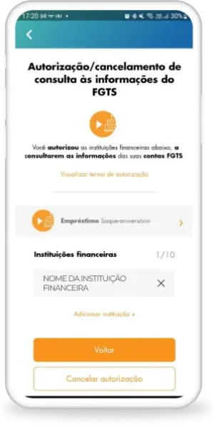 09: Prontinho! Agora é só aguardar alguns minutos e antecipar seu saldo.
